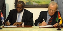 Cuba and Mozambique Sign Cooperation Accord in Havana